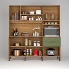 Cozinha Gold 7 Portas Ripado Freijó/off White - Vitamov