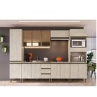 Cozinha Greta 6 Pçs 14 Portas Crema Crema