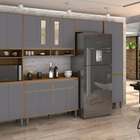 Cozinha Inova 01 Freijó/cinza – Vitamov