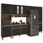 Cozinha Inova 01 Freijó/grafite – Vitamov