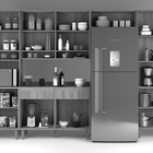 Cozinha Inova 01 Freijó/grafite – Vitamov