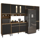 Cozinha Inova 01 Freijó/grafite – Vitamov