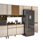 Cozinha Inova 01 Ripado Freijó/off White – Vitamov