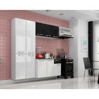 Cozinha Itatiaia Compacta Em Aço Amanda 2023 4 Peças Branca E