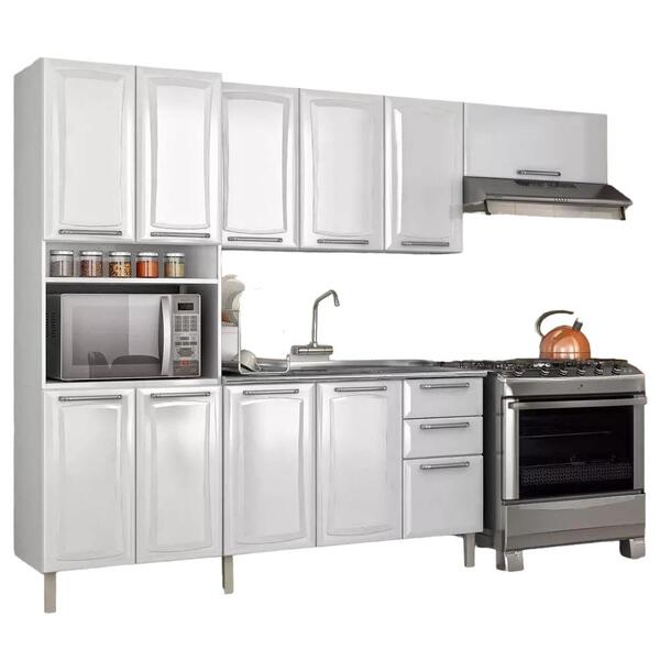 Cozinha Itatiaia Tarsila Compacta 4 Pecas Paneleiro Forno Fec