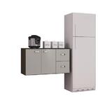 Cozinha Julia Chocolate/off White - Poquema