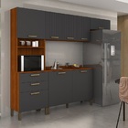 Cozinha Juliette Cinamomo/grafite – Vitamov