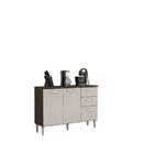 Cozinha Lavínia Chocolate/off White - Poquema