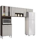 Cozinha Lavínia Chocolate/off White - Poquema