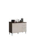 Cozinha Lavínia Chocolate/off White - Poquema