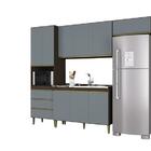 Cozinha Lolita Chocolate/cinza Platinum - Poquema