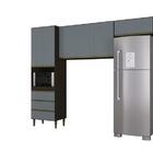 Cozinha Lolita Chocolate/cinza Platinum - Poquema