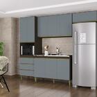 Cozinha Lolita Chocolate/cinza Platinum - Poquema