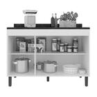 Cozinha Manuel 2 Módulos Malbec Avelã