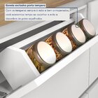 Cozinha Millena 4 Peças 100% Mdf Yescasa Branco/nature