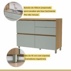 Cozinha Millena 4 Peças Aereo Micro-ondas 100% Mdf Yescasa Na