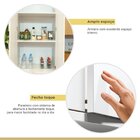 Cozinha Millena 5 Peças 100% Mdf Yescasa Branco/nature