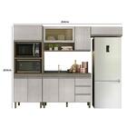 Cozinha Modulada 04 Peças Com 8 Portas E 3 Gavetas Karen Cor