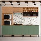 Cozinha Modulada 05 Pecas Mdf 280 Cm Tosc