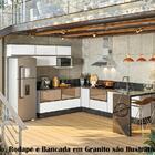 Cozinha Modulada 09 Peças Em Mdf Kali Premium Cj13 Nicioli
