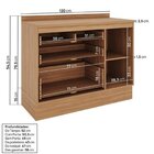 Cozinha Modulada 10 Peças Armários Balcões Torre Quente E Pan