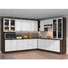 Cozinha Modulada 10 Peças Com Tampos E Rodapes Unna 3 Pln