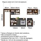 Cozinha Modulada 10 Peças Em Mdf Kali Premium Cj11 Nicioli