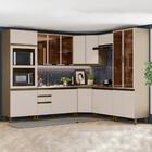Cozinha Modulada 10 Peças Mdf Evy 25 Henn