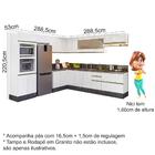 Cozinha Modulada 11 Peças Em Mdf Kali Premium Cj6 Nicioli