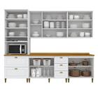 Cozinha Modulada 11 Peças Mdf York 27 Henn