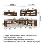 Cozinha Modulada 12 Peças Em Mdf Kali Premium Cj9 Nicioli