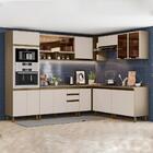 Cozinha Modulada 13 Peças Mdf Evy 29 Henn