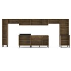 Cozinha Modulada 15 Portas 1 Gaveta 1 Nicho Espaguete Alamo/v