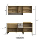 Cozinha Modulada 1 Balcão, 1 Balcão Com Tampo 2 Aéreo 10 Port