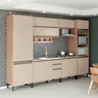 Cozinha Modulada 2 Balcões 2 Armários Aéreos 2 Paneleiros 1 P