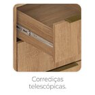 Cozinha Modulada 2 Com Tampo 7 Peças Deseo Mel/fendi