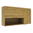 Cozinha Modulada 2 Peças 1 Aéreo 1 Balcão Magnólia Mel/branco