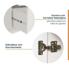 Cozinha Modulada 2 Peças 2 Balcões Arizona Cabecasa Madeiraor