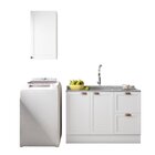 Cozinha Modulada 2 Peças 3 Portas 2 Gavetas Com Balcão Para P