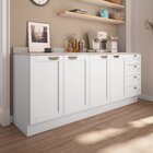 Cozinha Modulada 2 Peças Com Tampo 2 Balcões Arizona Cabecasa