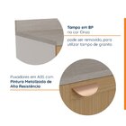 Cozinha Modulada 2 Peças Com Tampo 2 Balcões Arizona Cabecasa