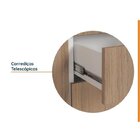 Cozinha Modulada 2 Peças Sem Tampo 1 Aéreo 3 Portas E 1 Balcã