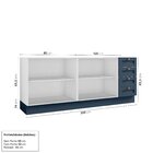 Cozinha Modulada 2 Peças Sem Tampo 2 Balcões Cabecasa Madeira