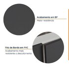 Cozinha Modulada 2 Peças Sem Tampo Com Rodapé 1 Aéreo E 1 Bal