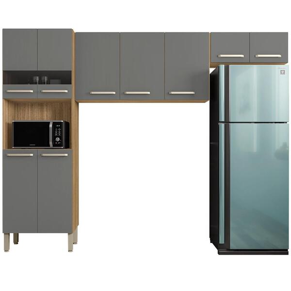 Cozinha Modulada 3 Peças 250cm 2916 Ktp