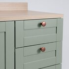 Cozinha Modulada 3 Peças 2 Aéreos 1 Balcão Arizona Cabecasa M