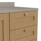 Cozinha Modulada 3 Peças 2 Aéreos 1 Balcão Arizona Cabecasa M