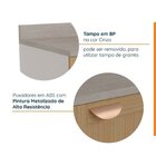 Cozinha Modulada 3 Peças 2 Aéreos 1 Balcão Arizona Cabecasa M