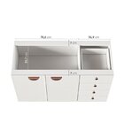 Cozinha Modulada 3 Peças 2 Aéreos 1 Balcão Arizona Cabecasa M