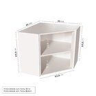 Cozinha Modulada 3 Peças 3 Aéreos Arizona Cabecasa Madeiraori